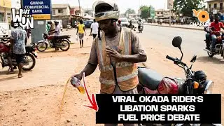 A Driver offers petrol 'libation'  to Mahama for lower fuel prices