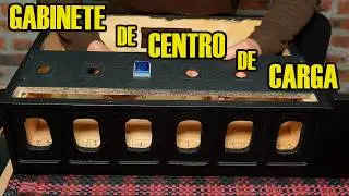 Como Hacer Gabinete De forma casera Para Centro De Carga Para Tu Equipo De audio Profesional