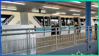 Walt Disney World Resort Monorail Magic Kingdom to TTC Full Ride HD POV | Orlando Florida July 2021