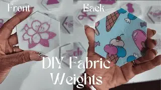 @Cricut Craft | Самодельные тканевые грузики | Проект Pinterest