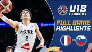 Quarter-Finals: France 🇫🇷 vs Slovenia 🇸🇮 | Highlights | FIBA U18 EuroBasket 2025