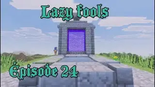 Minecraft semi rp Lazy fools Saison 1 &eacute;pisode 24 (Dinou city)