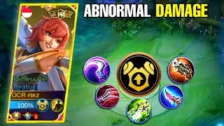 NEW BEATRIX FULL PENETRATION BUILD IS OVERPOWERED!!😱 (DAMAGE HACK) | BEATRIX BEST BUILD - MLBB
