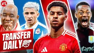 Arsenal Interested In Marcus Rashford & Jhon Duran Plus Spanish Winger Linked! | Transfer Daily