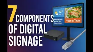 7 Key Components of Digital Signage | Explained for Beginners
