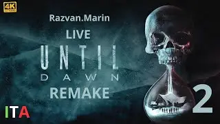 Until Dawn Remake.Gameplay ITA Ep2 Walkthrough (No Commentary) 4K 60fps LIVE
