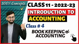 Difference between Book Keeping & Accounting | Branches of Accounting | Class 11 Chapter 1 Accounts