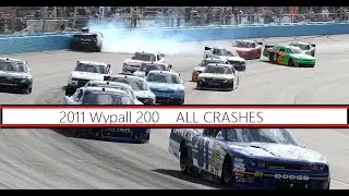 All NASCAR Crashes from the 2011 Wypall 200
