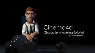 Cinema4D Character Modeling Tutorial. Part 1.
