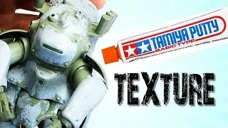 Tamiya Basic Putty - Ma.K Texture Tutorial by Lincoln Wright