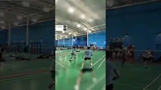 2 time Dive🌊 #badminton #badmintonlovers #sports #쇼츠 #트레이닝복 #highlights #badmintoncanada #yonex