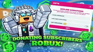 🔴 LIVE PLS DONATE DONATING SUBSCRIBERS ROBUX | 💸 GOAL 250k RAISED | 💰1000 ROBUX GIVEAWAY!