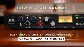 5254 + Vocals and Acoustic Guitar: How Does It Sound?