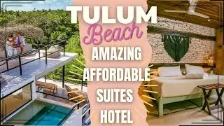 :: TULUM AFFORDABLE JUNGLE HOTEL TOUR in BEACH ZONE -PERFECT FOR BUDGET/CHEAP TRAVEL & GROUPS/EVENTS
