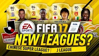 FIFA 17 NEW LEAGUES?