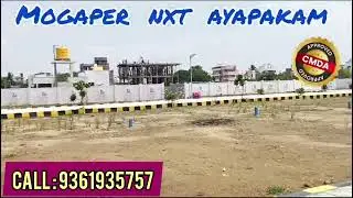 அயப்பாக்கம் இப்போ உங்க பக்கம் low price  CMDA villa plots near Zamar Matric school