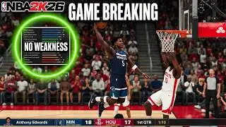 This 6'6 Anthony Edwards BUILD w/ NO WEAKNESS is BREAKING NBA 2K26