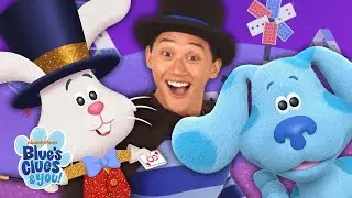 Blue & Josh Skidoo to Do Magic Tricks! ✨ | Blue's Clues & You!