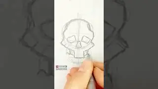Drawing a skeleton with a circle 🎨