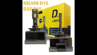 Світлодіодні LED лампи KELVIN під цоколь D1S D2S D3S / Лед лампи замість ксенону