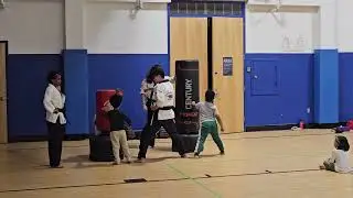 Dagi in a Martial Arts class 😄