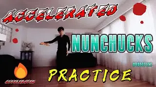 A Weapon that was Forbidden🔥 #nunchucks PRACTICE  。。。  #workout #kungfu #gym #sports #top