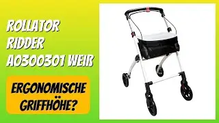 BEWERTUNG (2025): Rollator RIDDER A0300301 wei&szlig;. WESENTLICHE Einzelheiten