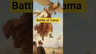 Battle of Zama Short History Documentary. #shorts #shortfeeds #RomeVsCarthage #War