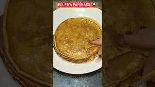 Fluffy Pan Cake Recipe| Breakfast Recipe 😍 #shorts #pancake
