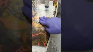 Fixing a delamination with rice??🤔🤔 #surfboardsuk