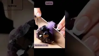 The Periodic Table Science ASMR Part 4: Cutting vs. Grating Impossible Crystals #asmr #crystals #ai