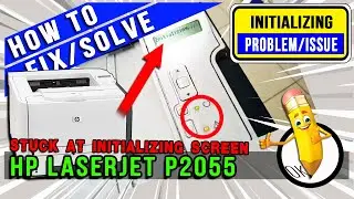 Проблема с инициализацией | HP Laserjet P2055