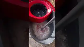 This is how I clean my mop head & buckets! **A couple things** 1