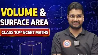 Class 10th ncert !! Volume Surface Area !! Ex~ 13.2 !! Formula concepts !! live !! 10th boards 2026