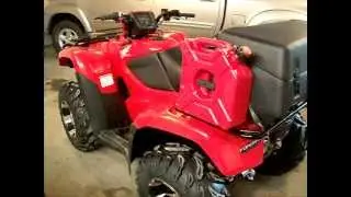 Kolpin fuel packs on Kimpex cargo box on 2012 Honda Foreman
