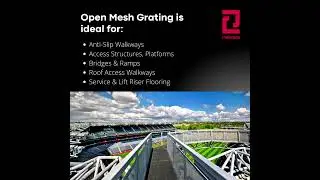 Relinea GRP Open Mesh Grating