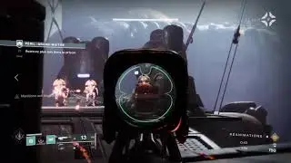 Destiny2 Saison#13 Nuit Noir Grand ma&icirc;tre Goelier du N&eacute;ant, Titan cryo,code du missile