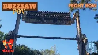 Buzzsaw Walibi Belgium | ON-RIDE FRONT ROW POV | Jacks Coasters