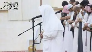 عشائية مرئية للقارئ عبدالرحمن العليان ll من سورة الأنبياء في جامع العميم ببريدة