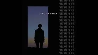Stephen Orion -  angel was her name (Audio)