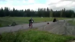 Andreas Marklund on Bmx and Mx,, 12 years old
