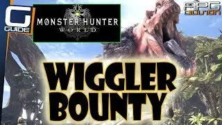 MONSTER HUNTER WORLD - Wiggler Critical Bounty Guide (Pet Location)