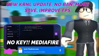 NEW KRNL EXECUTOR UPDATE improve fps, more save, bypassed Roblox security, no more ban!!