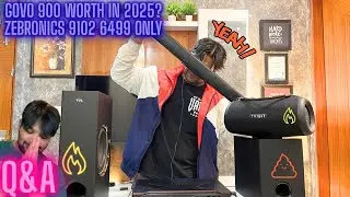 GOVO/TCL/BOAT/ZEBRONICS/MIVI/FLOWBEATS/OBAGE | Q & A | Best Soundbar Under 15000 in India 🔥