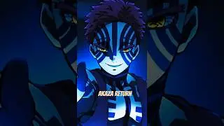 Akaza Returns in Demon Slayer Movie 😳🔥 | Infinity Castle Explained #anime #explained #shorts