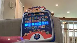 STARTUP AND SHUTDOWN VTECH PAW PATROL LIGHT UP MISSIONS PUP PAD