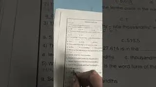Math revision primary 5 first term unit 1 #national #maths