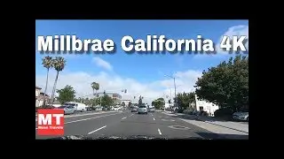 Millbrae California USA - El Camino Real, Silicon Valley Drive USA 🏆