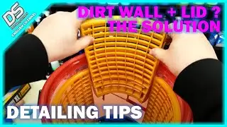 Mounting Detail Guardz Dirt Lock and Scrub Wall in Wash Bucket with Lid &ndash; Here&rsquo;s How!