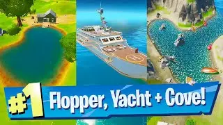 Visit Shipwreck Cove, Yacht and Flopper Pond Location - Fortnite Battle Royale